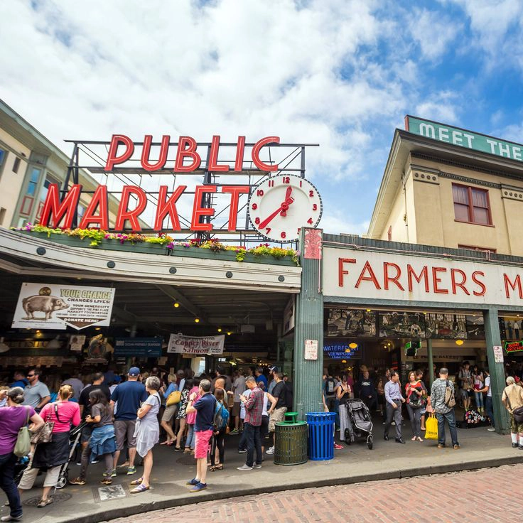 Pike Place Market en Seattle